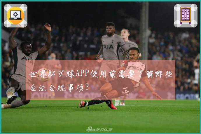 世界杯买球APP使用前需要了解哪些合法合规事项？