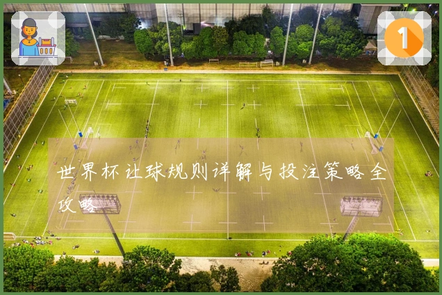 世界杯让球规则详解与投注策略全攻略